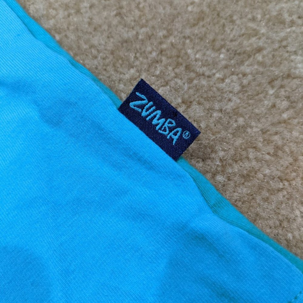 Zumba Teal & Green Tank Top - Picture 3 of 4